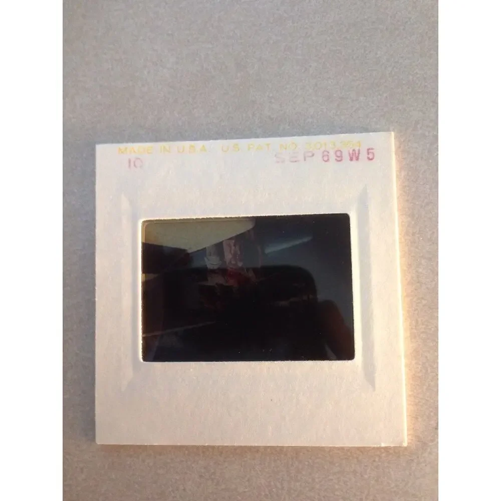 Vtg 1969 Family in Driveway Cars California Ektachrome Photograph Color Slide